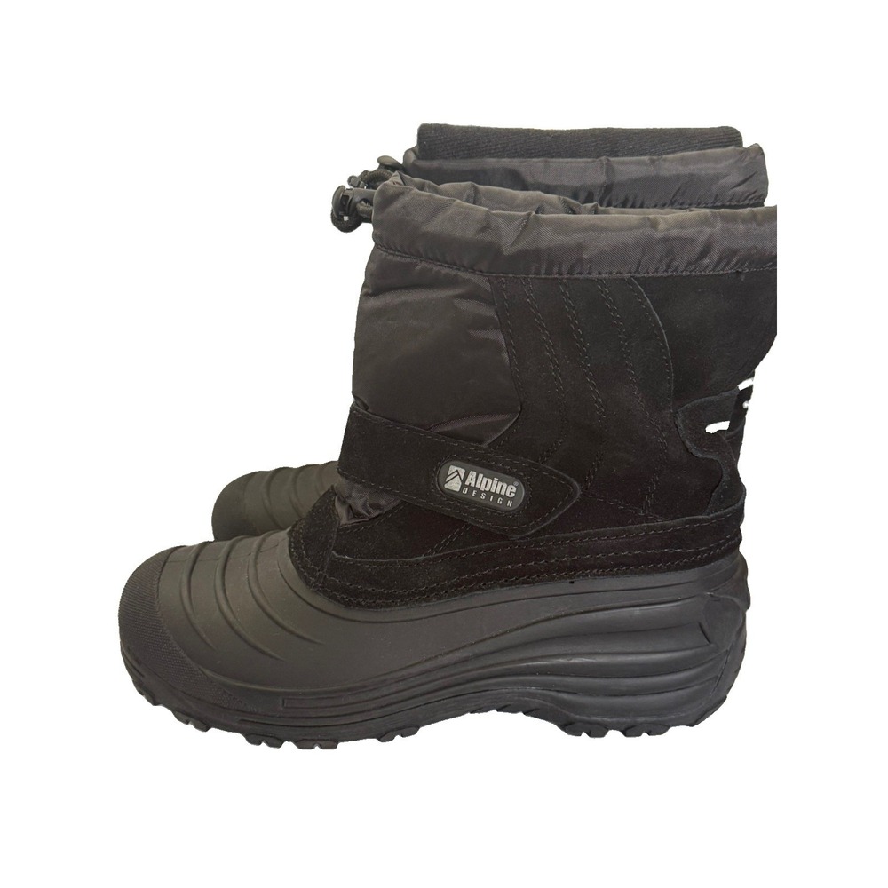 Alpine Design Boys Size 6 Us Snow Boots Good Condition Used